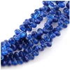 Image de Perles de Bohème sur Fil - Goutte 5 x 7 mm Nuances de Bleu