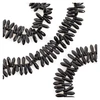 Image de Perles de Bohème sur Fil - Pointe 3 x 11 mm Noir
