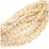 Image de Perles de Bohème sur Fil - Olive Facettée 5 mm Nuances de Jaune Et Gris