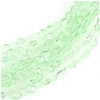 Image de Perles de Bohème sur Fil - Olive Facettée 5 mm Vert Clair Transparent