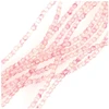 Image de Perles de Bohème sur Fil - Rondes 3 mm Vieux Rose Transparent