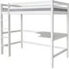 Image de Lit Enfant Mezzanine avec Bureau "AngÃ©la" 90 x 190 cm - Blanc