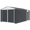 Image de Garage MÃ©tal "Houston" 15,36 MÂ² - Anthracite