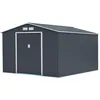 Image de Abri De Jardin MÃ©tal "Vegas"- 15 MÂ² - Gris