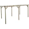 Image de Carport Voiture En Bois Sunny 3 X 5 M