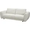 Image de CanapÃ© droit en tissu chenille "Saint Germain S" - 3 places - Beige