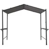 Image de Pergola Tonnelle Pour Barbecue - 277 X 149 Cm - Anthracite