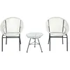 Image de Salon De Jardin Acapulco "Poli"- 2 Places - Blanc