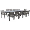 Image de Salon De Jardin Repas Extensible "Lagos" - 200/320 Cm - Taupe - 12 Places