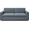 Image de CanapÃ© convertible express en tissu "Diana" - Couchage 140 cm - 3 places - Gris