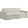 Image de CanapÃ© convertible express en tissu "Diana" - Couchage 140 cm - 3 places - Beige