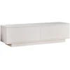 Image de Meuble TV en bois "FN1" - 140 x 35 x 38 cm - Blanc