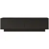 Image de Meuble TV en bois "FN1" - 140 x 35 x 38 cm - Noir