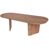 Image de Table basse en bois "Ovalis" - 130 x 65 x 40 cm - Pin atlantique