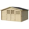 Image de Abri De Jardin En Bois "Clairval" - 416 X 301 X 218 Cm - 12.53 MÂ² - 28 Mm