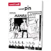 Image de Feutres - Dessin - Manga - Noir - Uni-Pin - Uni-Ball - Coffret Manga 8 Feutres