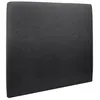 Image de Tete de lit TapissÃ©e Tissu Noir - Ep 10 cm rembourrÃ©