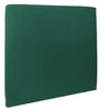 Image de Tete de lit TapissÃ©e Velours Gris clair - Ep 10 cm rembourrÃ©