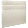 Image de Tete de lit Lignes Tissu Vert - Ep 10 cm rembourrÃ©