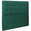 Image de Tete de lit CapitonnÃ©e Velours Taupe - Ep 10 cm rembourrÃ©
