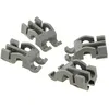 Image de SOS Accessoire Lot de 4 paliers de panier infÃ©rieur pour Lave-vaisselle WHIRLPOOL 481010600198 481253578098 Lave-vaisselle (481010600198 481253578098 WHIRLPOOL BAUKNECHT KITCHENAID IGNIS LADEN IKEA