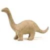 Image de Support à décorer en papier mâché - Petit Brontosaure - 17 x 9.5 cm