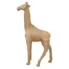 Image de Support à décorer en papier mâché - Girafe 1 - 28 x 17 cm