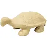 Image de Support à décorer en papier mâché - Tortue - 23 x 15.5 cm