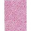 Image de Feuille Décopatch - Effet mosaïque rose - 30 x 40 cm