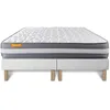 Image de Matelas 160x200 + double sommiers 80x200 Memo Plus Memoire de forme 3 zones