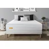 Image de Matelas + sommier 160x200 Memo Bio Mousse a memoire de forme 5 zones de confort Maxi epaisseur Dehoussable