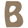 Image de Lettre B en bois médium 15 cm