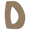 Image de Lettre D en bois médium 15 cm