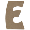 Image de Lettre E en bois médium 15 cm