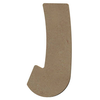 Image de Lettre J en bois médium 15 cm