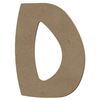 Image de Lettre D en bois médium 8 cm