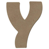 Image de Lettre Y en bois médium 8 cm