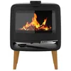 Image de Supra - PoÃªle Ã  bois fonte 10kw noir FR9016130B