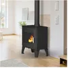 Image de Supra - PoÃªle Ã  bois 8.7kw noir FR9016210B
