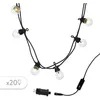 Image de Guirlande Lumineuse ExtÃ©rieur Lumisky Party Clear 20