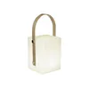Image de Tiky Lanterne Sans Fil PoignÃ©e Bambou - Led Blanc Chaud/Multicolore Dimmable - H27cm