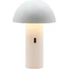 Image de Lampe De Table Sans Fil Led Tod White Blanc MÃ©tal H28cm