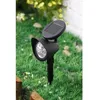 Image de Galix Spot Solaire En Plastique - Noir