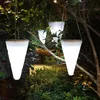Image de Lumisky Balise Suspendue Lumineuse Solaire Led -10x10x34cm - Blanc Froid