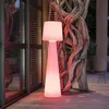 Image de Lampadaire Ext?Rieur Sans Fil Lady Blanc Polypropyl?Ne H110cm