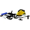 Image de H.Koenig NV6200 - Nettoyeur Ã  vapeur - traineau - sans sac - jaune/noir