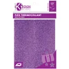 Image de Flex thermocollant pailleté 15 x 20 cm Violet clair