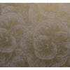 Image de Papier Lokta 50 x 70 cm 150 g/m² Fleurs dorées sur Crème