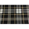 Image de Papier indien 50 x 70 cm 120 g/m² Checks Noir Blanc & Or