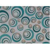Image de Papier indien 50 x 70 cm 120 g/m² Bindu Blanc Turquoise & Or